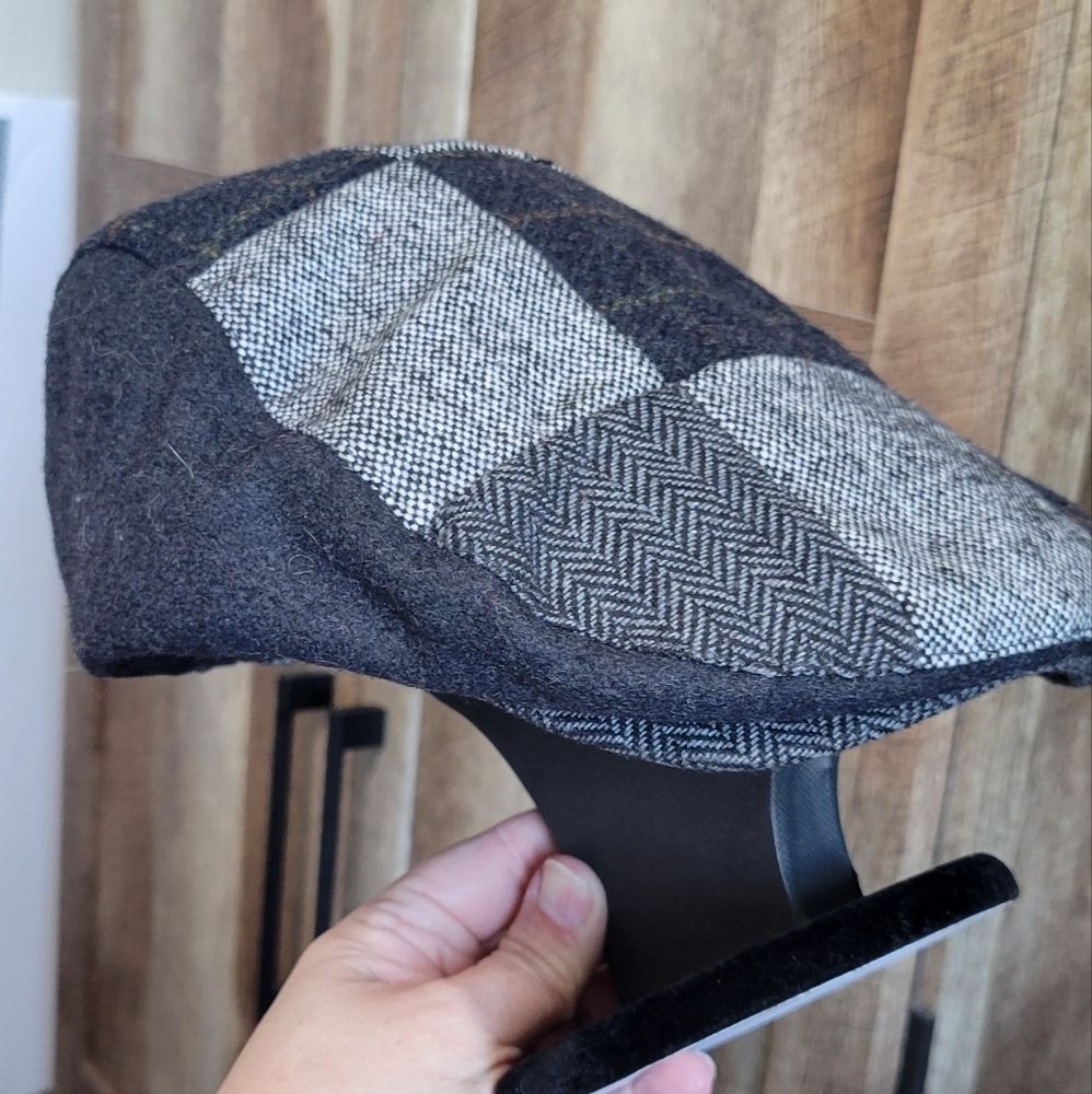 Stylish Patchwork Flat Cap